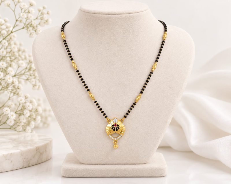 Diamond mangalsutra Diamond mangalsutra